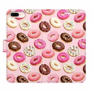 Flipové pouzdro iSaprio - Donuts Pattern 03 - iPhone 7 Plus obraz