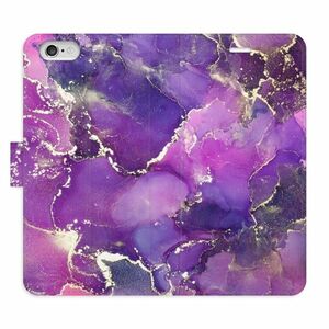 Flipové pouzdro iSaprio - Purple Marble - iPhone 6/6S obraz