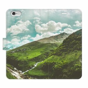 Flipové pouzdro iSaprio - Mountain Valley - iPhone 6/6S obraz