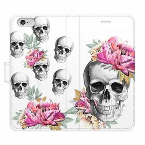 Flipové pouzdro iSaprio - Crazy Skull - iPhone 6/6S obraz