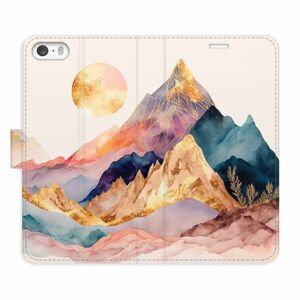 Flipové pouzdro iSaprio - Beautiful Mountains - iPhone 5/5S/SE obraz