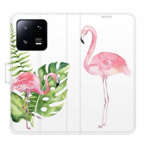 Flipové pouzdro iSaprio - Flamingos - Xiaomi 13 Pro obraz