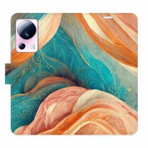 Flipové pouzdro iSaprio - Blue and Orange - Xiaomi 13 Lite obraz