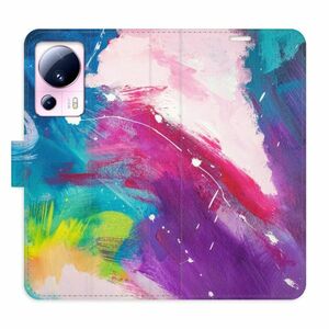 Flipové pouzdro iSaprio - Abstract Paint 05 - Xiaomi 13 Lite obraz