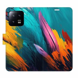 Flipové pouzdro iSaprio - Orange Paint 02 - Xiaomi 13 obraz
