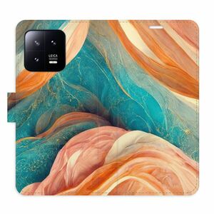 Flipové pouzdro iSaprio - Blue and Orange - Xiaomi 13 obraz