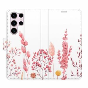 Flipové pouzdro iSaprio - Pink Flowers 03 - Samsung Galaxy S23 Ultra obraz
