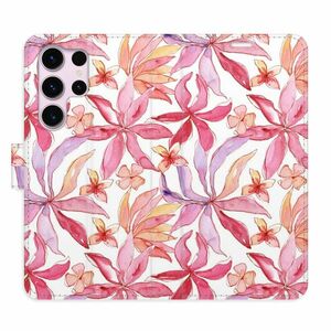 Flipové pouzdro iSaprio - Flower Pattern 10 - Samsung Galaxy S23 Ultra obraz