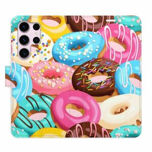 Flipové pouzdro iSaprio - Donuts Pattern 02 - Samsung Galaxy S23 Ultra obraz