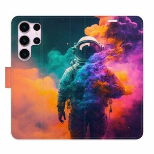 Flipové pouzdro iSaprio - Astronaut in Colours 02 - Samsung Galaxy S23 Ultra obraz