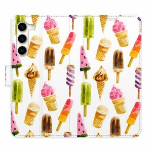 Flipové pouzdro iSaprio - Ice Cream Pattern - Samsung Galaxy S23+ 5G obraz