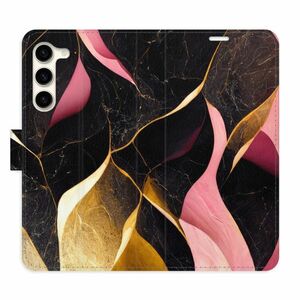 Flipové pouzdro iSaprio - Gold Pink Marble 02 - Samsung Galaxy S23+ 5G obraz