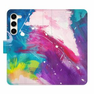Flipové pouzdro iSaprio - Abstract Paint 05 - Samsung Galaxy S23+ 5G obraz