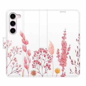 Flipové pouzdro iSaprio - Pink Flowers 03 - Samsung Galaxy S23 5G obraz