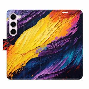 Flipové pouzdro iSaprio - Fire Paint - Samsung Galaxy S23 5G obraz