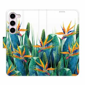 Flipové pouzdro iSaprio - Exotic Flowers 02 - Samsung Galaxy S23 5G obraz