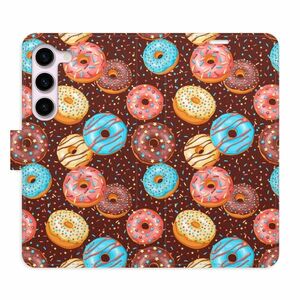 Flipové pouzdro iSaprio - Donuts Pattern - Samsung Galaxy S23 5G obraz