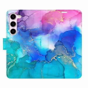 Flipové pouzdro iSaprio - BluePink Paint - Samsung Galaxy S23 5G obraz