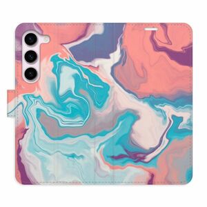 Flipové pouzdro iSaprio - Abstract Paint 06 - Samsung Galaxy S23 5G obraz
