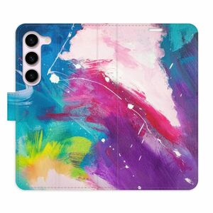 Flipové pouzdro iSaprio - Abstract Paint 05 - Samsung Galaxy S23 5G obraz