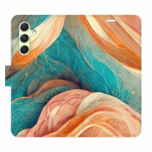 Flipové pouzdro iSaprio - Blue and Orange - Samsung Galaxy A54 5G obraz