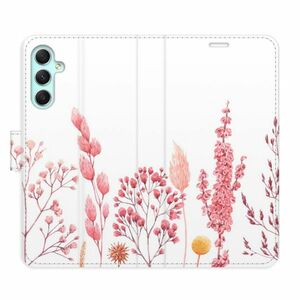 Flipové pouzdro iSaprio - Pink Flowers 03 - Samsung Galaxy A34 5G obraz