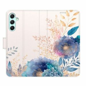 Flipové pouzdro iSaprio - Ornamental Flowers 03 - Samsung Galaxy A34 5G obraz