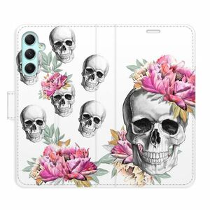 Flipové pouzdro iSaprio - Crazy Skull - Samsung Galaxy A34 5G obraz