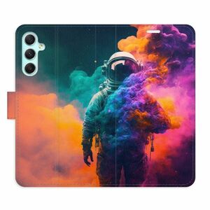 Flipové pouzdro iSaprio - Astronaut in Colours 02 - Samsung Galaxy A34 5G obraz