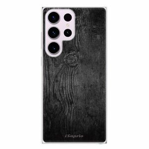 Odolné silikonové pouzdro iSaprio - Black Wood 13 - Samsung Galaxy S23 Ultra obraz