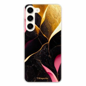 Odolné silikonové pouzdro iSaprio - Gold Pink Marble - Samsung Galaxy S23+ 5G obraz