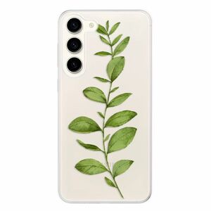 Odolné silikonové pouzdro iSaprio - Green Plant 01 - Samsung Galaxy S23+ 5G obraz