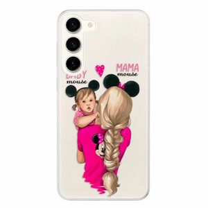 Odolné silikonové pouzdro iSaprio - Mama Mouse Blond and Girl - Samsung Galaxy S23+ 5G obraz