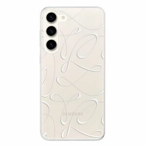 Odolné silikonové pouzdro iSaprio - Fancy - white - Samsung Galaxy S23+ 5G obraz