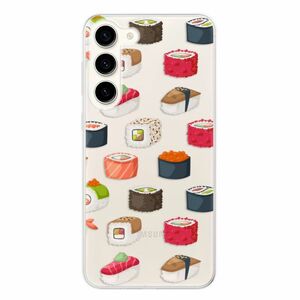 Odolné silikonové pouzdro iSaprio - Sushi Pattern - Samsung Galaxy S23+ 5G obraz