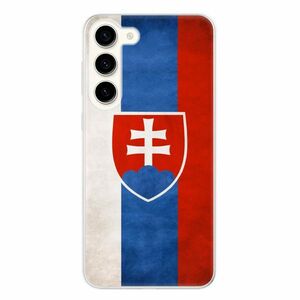 Odolné silikonové pouzdro iSaprio - Slovakia Flag - Samsung Galaxy S23+ 5G obraz