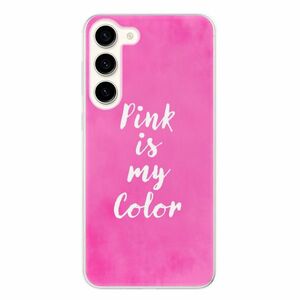 Odolné silikonové pouzdro iSaprio - Pink is my color - Samsung Galaxy S23+ 5G obraz