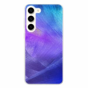 Odolné silikonové pouzdro iSaprio - Purple Feathers - Samsung Galaxy S23+ 5G obraz