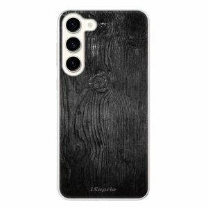 Odolné silikonové pouzdro iSaprio - Black Wood 13 - Samsung Galaxy S23+ 5G obraz