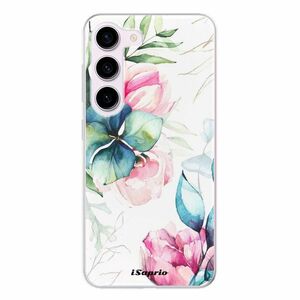 Odolné silikonové pouzdro iSaprio - Flower Art 01 - Samsung Galaxy S23 5G obraz