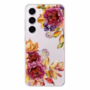Odolné silikonové pouzdro iSaprio - Fall Flowers - Samsung Galaxy S23 5G obraz