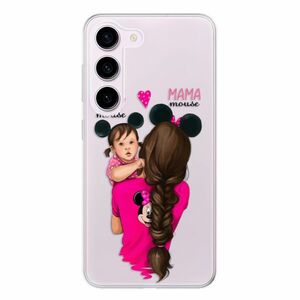 Odolné silikonové pouzdro iSaprio - Mama Mouse Brunette and Girl - Samsung Galaxy S23 5G obraz