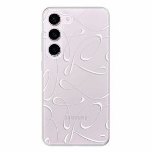 Odolné silikonové pouzdro iSaprio - Fancy - white - Samsung Galaxy S23 5G obraz