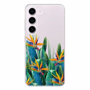 Odolné silikonové pouzdro iSaprio - Exotic Flowers - Samsung Galaxy S23 5G obraz