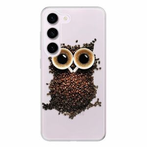 Odolné silikonové pouzdro iSaprio - Owl And Coffee - Samsung Galaxy S23 5G obraz