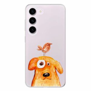 Odolné silikonové pouzdro iSaprio - Dog And Bird - Samsung Galaxy S23 5G obraz