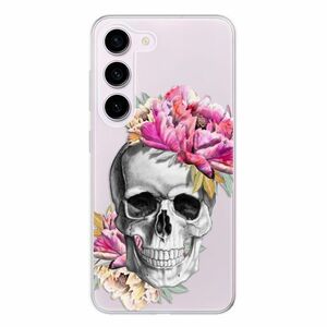 Odolné silikonové pouzdro iSaprio - Pretty Skull - Samsung Galaxy S23 5G obraz