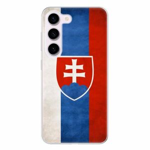 Odolné silikonové pouzdro iSaprio - Slovakia Flag - Samsung Galaxy S23 5G obraz