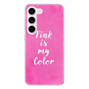 Odolné silikonové pouzdro iSaprio - Pink is my color - Samsung Galaxy S23 5G obraz
