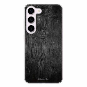 Odolné silikonové pouzdro iSaprio - Black Wood 13 - Samsung Galaxy S23 5G obraz